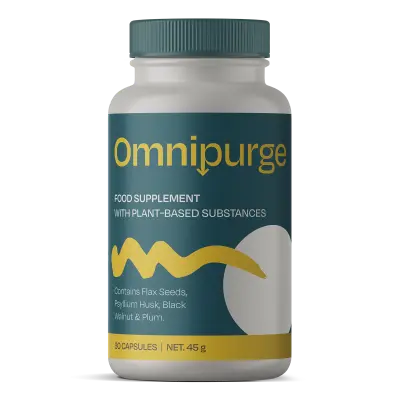 Omnipurge supplement bottles