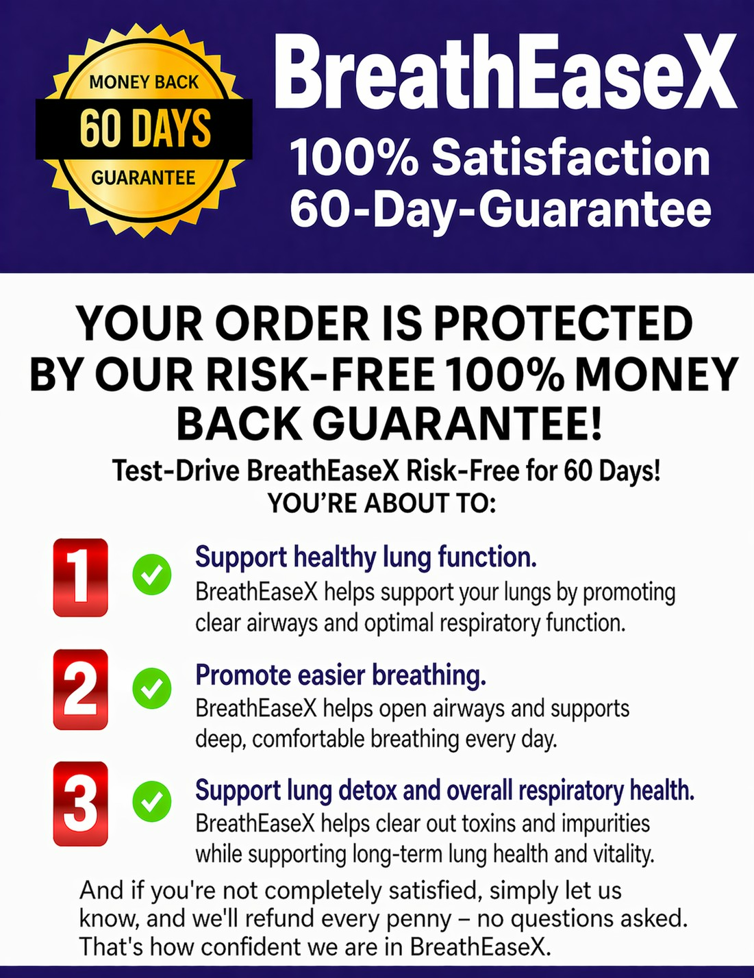 BreathEaseX Drops — natural respiratory support